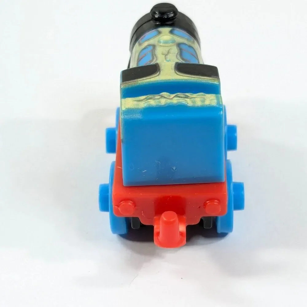 Thomas & Friends train mini Dino Gordon #607 dinosaur skeleton blue‎ spooky toy